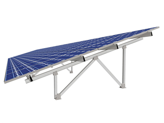 Rieles de montaje solar de aluminio para instalación de paneles solares