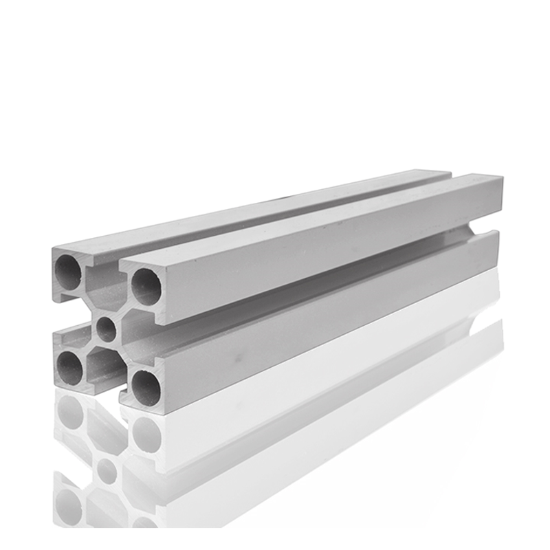 Perfil de aluminio 4040, material de electroforesis en rack, aleación de aluminio, pecera, vidrio, soporte fotovoltaico, accesorios, conector de tubo cuadrado