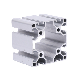 Perfil de aluminio 8080, perfil de aleación de aluminio industrial 8080, marco de equipo de cerca industrial resistente 80 × 80, ranura de aluminio
