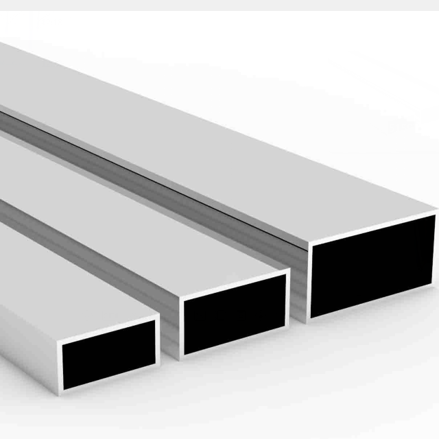 Aluminio 6061 6063 Tubos de aluminio cuadrados y rectangulares